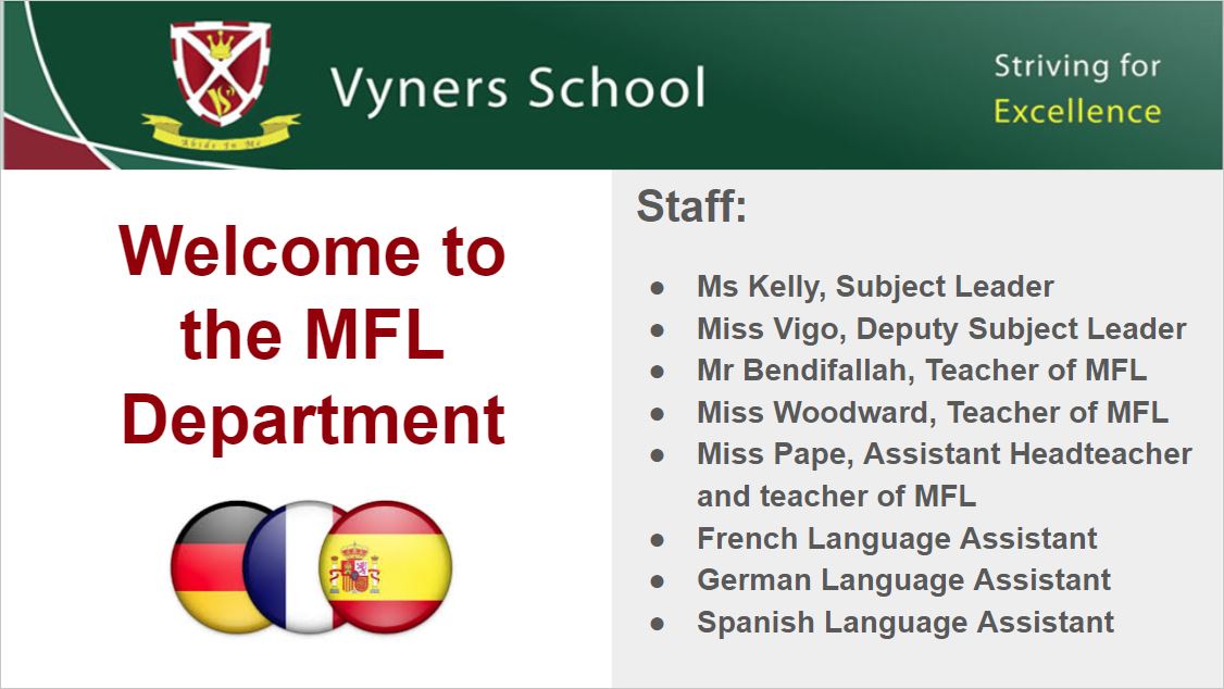 MFL presentation - Click here to download